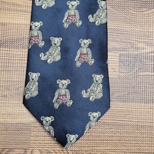 Stringbeans Teddy Bear Tie Made in the USA 🇺🇸